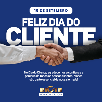 15 de setembro: O dia do Cliente