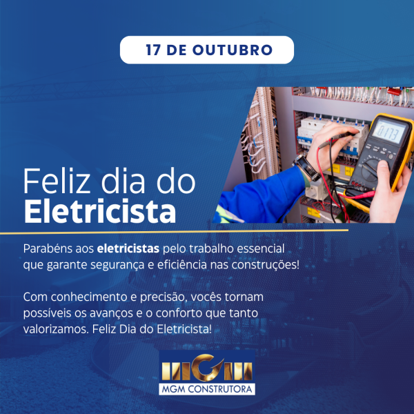 17 de outubro: Dia do Eletricista