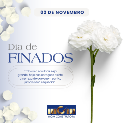 02 de novembro: Dia de Finados